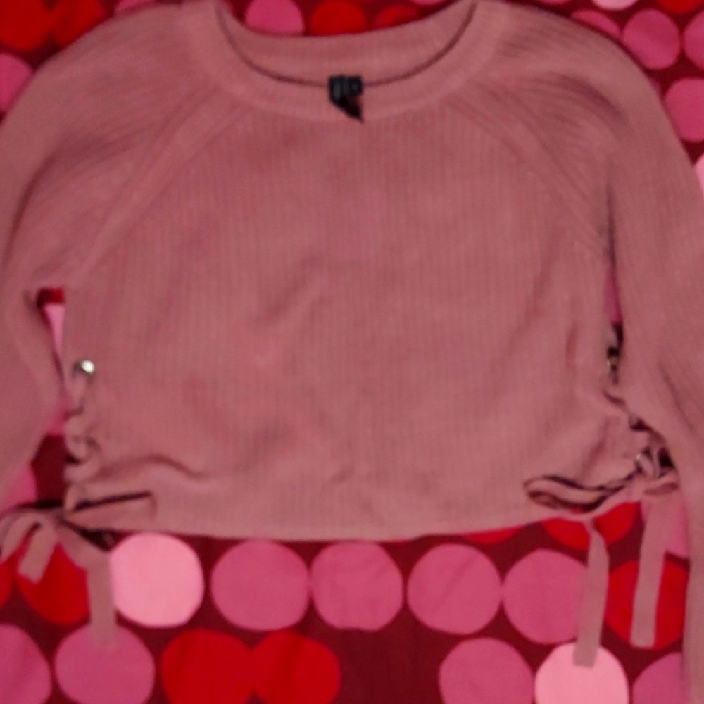 Moon and Madison Large Pink Sweater